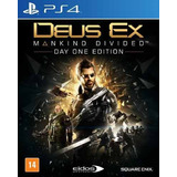 Deus Ex: Mankind Divided Ps4 Mídia Física | Rcr Games