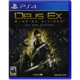 Deus Ex Mankind Divided - Ps4