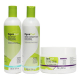 Deva Curl No Poo One Condition 2x355ml E Styling Cream 250g