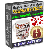 Dia Dos Namorados Kit 1.900 Artes