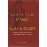 Dicionário De Magia E Esoterismo: Dicionário De Magia E Esoterismo, De Drury, Nevill. Editora Pensamento, Capa Mole, Edição 1 Em Português