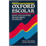 Dicionario Oxford Escolar P/ Estudantes Brasileiros De In...