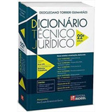 Dicionario Técnico Juridico, De Deocleciano Torrieri