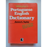 Dictionary Portuguese-english Websters Capa Dura -