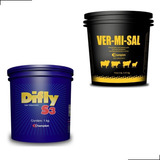 Difly S3 1kg Champion + Vermisal 1,110gr Preço De Fabrica