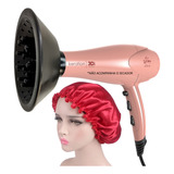 Difusor De Cachos Secador Gama Keration 3d Touca Anti Frizz