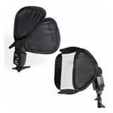 Difusor Flash Mini Softbox 23 X 23 Cm Universal Dobravel