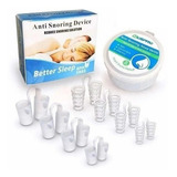 Dilatador Nasal Anti Ronco Interno Silicone Apinéia - Kit 8
