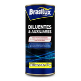 Diluente Pu E Poliester Brasilux Redutor - 900 Ml