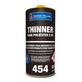 Diluente Thinner Pu 454 Para Poliester + Brinde