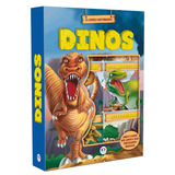 Dinos: 6 Livros Cartonados, De Cultural, Ciranda. Box Com Janela Com 6 Editorial Ciranda Cultural Editora E Distribuidora Ltda., Tapa Dura En Português, 2018