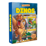 Dinos: 6 Livros Cartonados, De Cultural, Ciranda. Box Com Janela Com 6 Editorial Ciranda Cultural Editora E Distribuidora Ltda., Tapa Dura En Português, 2018