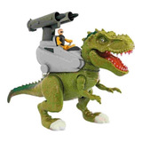 Dinossauro Attack Rex Emite Som Luz Menino Original C Missil