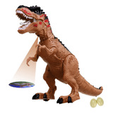 Dinossauro De Brinquedo Anda Emite Luz