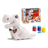Dinossauro Dino Baby Didatico P/ Pintar Com 3 Tintas Guache