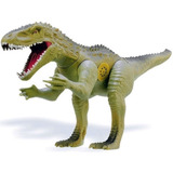 Dinossauro Furious Rex Grande 60 Cm Com Som Menino Original