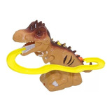 Dinossauro Infantil Á Pilha Com Pista