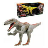 Dinossauro Tiranossauro Rex Furious Grande 60cm Com Som