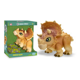 Dinossauro Triceratops Dinos Baby - Jurassic World - Vinil