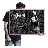 Dio Ronnie James Dio Poster Quadro