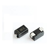 Diodo M4 1n4004 Smd Do-214ac 1a 400v (100 Peças)