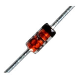 Diodo Zener 1n4744 15v 1w - Kit Com 100 Peças