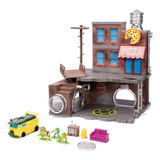 Diorama Casa Toca Tartarugas Ninja Nano Metalfigs Jada Toys