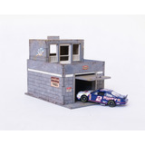 Diorama Garagem Box - Escala 1/64 Kit Mdf