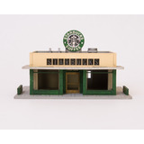 Diorama Kit Mdf Cafe Starbucks -