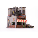 Diorama Kit Mdf Lanchonete Rock Burger