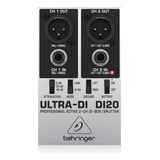 Direct Box Ativo Behringer Ultra Di20 2 Canais Profissional