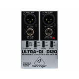 Direct Box Ativo Ultra 2 Canais Behringer Di-20 Original Nfe