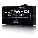 Direct Box Passivo Behringer Di400p Ultra