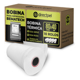 Directpel Bobina 80x40 Impressora Térmica Bematech C/10 Rolo