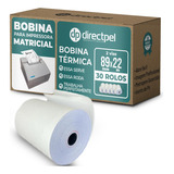 Directpel Bobina 89x22 2 Vias Para Impressora Mecaf Diebold