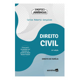 Direito Civil: Direito De Família - 24ª Edição 2024, De Carlos Roberto Gonçalves. Editorial Saraiva Jur, Tapa Mole, Edición 24 En Português, 2024