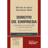 Direito De Empresa, De Alfredo De Assis Gonçalves Neto. Editora Revista Dos Tribunais, Capa Mole Em Português