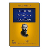 Direito Na Economia E Na Sociedade O, De Max Weber. Editora Icone, Capa Mole Em Português, 2021