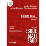 Direito Penal - Parte Geral Esquematizado - 11ª Edição 2022, De André Estefam. Editora Saraiva Educação S. A., Capa Mole Em Português, 2022