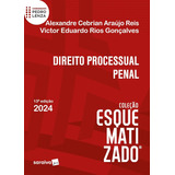 Direito Processual Penal - 13ª Edição 2024 Capa Comum