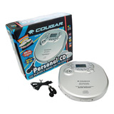 Disc Man Portátil Cd Player E Rádio Am/fm Estéreo Cougar 