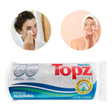 Disco De Algodão Topz Limpeza Facial Maquiagem De Pele 50un.