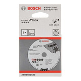Disco De Corte Ferro Inox Bosch Gws 12v-76 76mm 3 Pol 5pcs