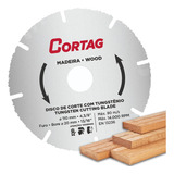 Disco De Corte Para Madeira Piso Laminado Mdf 110mm Cortag