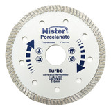 Disco De Corte Porcelanato Turbo - Mister Cor Prata