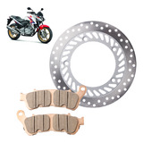 Disco De Freio + Pastilha Dian Cb 300r Abs Ano 2009 Até 2015