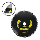 Disco De Motosserra Para Roçadeira Com Corrente Pofissional
