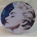 Disco De Vinil Para Decoração Madonna - True Blue