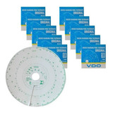 Disco Diagrama Tacógrafo Semanal 125km- Kit Com 10 Caixas