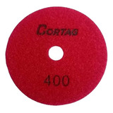 Disco Diamantado Polimento Seco/úmido G400 Vermelho Cortag